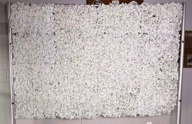 White Flower Backdrop (Extra Cost)